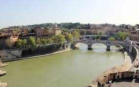 Ancient Roman Tiber River