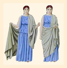 Ancient Roman Attires for Males and Females