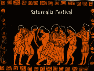 holiday of Saturnalia roman festival